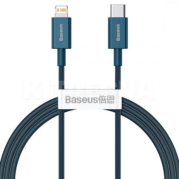 Кабель Type-C - Lightning PD20W Superior Series 1м синій BASEUS (CATLYS-A03)
