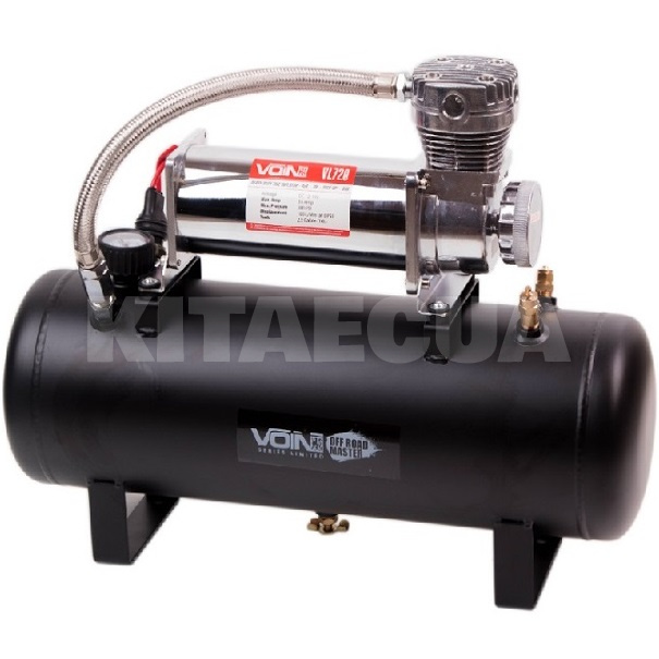 Компрессор автомобильный OFF ROAD MASTER 200psi 23A VOIN (VL-720) - 3