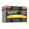 Акумулятор автомобільний 72Ач 660А "+" праворуч DURACELL (DS72)