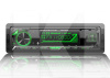 Автомагнитола 1DIN монохромный дисплей стационарная панель с зеленой подсветкой Celsior (CSW-2002G)