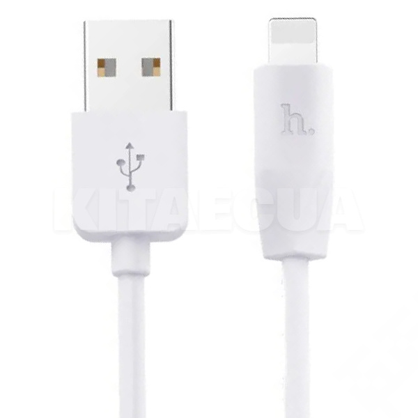 Кабель USB - Lightning 3А X1 2м белый HOCO (105090003)