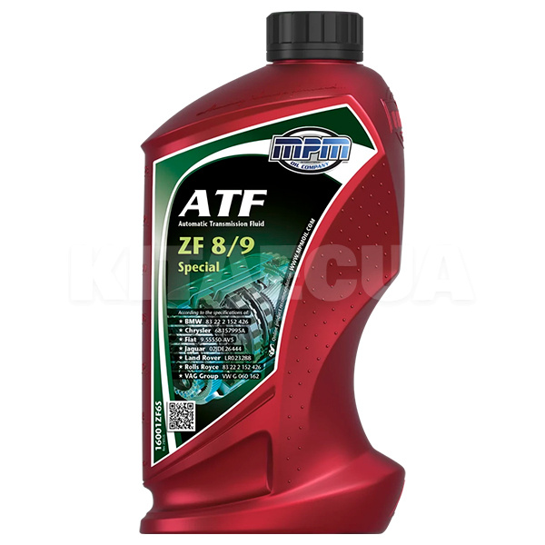 Масло трансмиссионное синтетичекое 1л ATF Special MPM (MPM 16001ZF6S)
