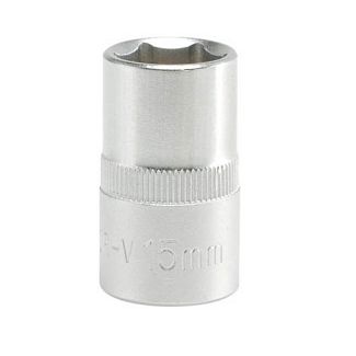 Головка торцевая 6-гранная 15 мм 1/2" 38 мм YATO