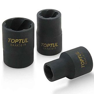 Головка для поврежденных гаек 27 мм 1/2" 34 мм TOPTUL