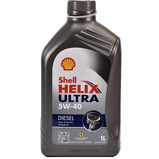 Масло моторное синтетическое 1л 5W-40 Helix Ultra Diesel SHELL