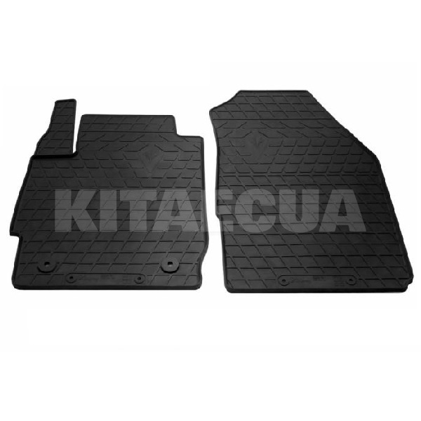Резиновые коврики передние Ford Ka+ (2016-н.в) FC2 клипсы Stingray (1007272)
