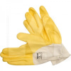 Рукавички робочі нейлонові жовті 10" YATO (YT-7481)