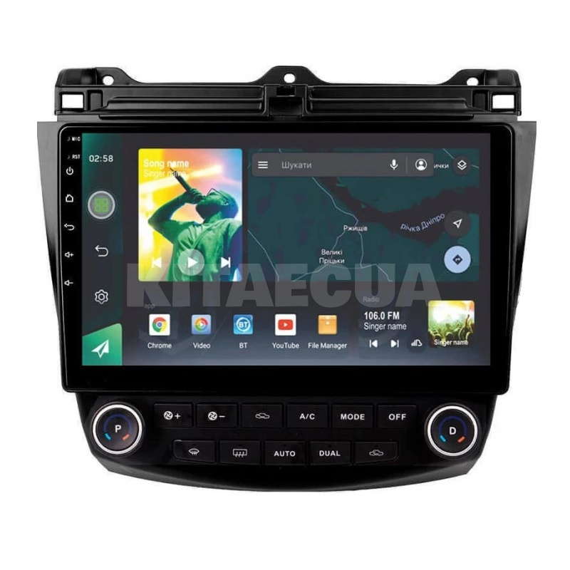 Штатна магнітола X10232 2+32 Gb 10" Honda Accord 7 CM 2005-2008 (L1) SIGMA4car (34036) - 2