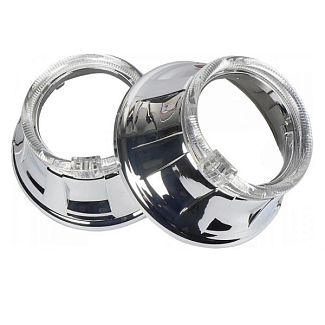 Маски для линз 3" С6 W+Y ангельские глазки SIGMA4car