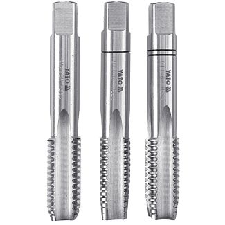 Набор метчиков М20 х 2.5 мм 3 предмета YATO - Kitaec.ua Набор метчиков М20 х 2.5 мм 3 предмета YATO