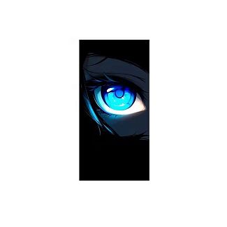 Наклейка "Eye of The Gaze" виниловая водонепроницаемая NSZY 011 (2шт.) 