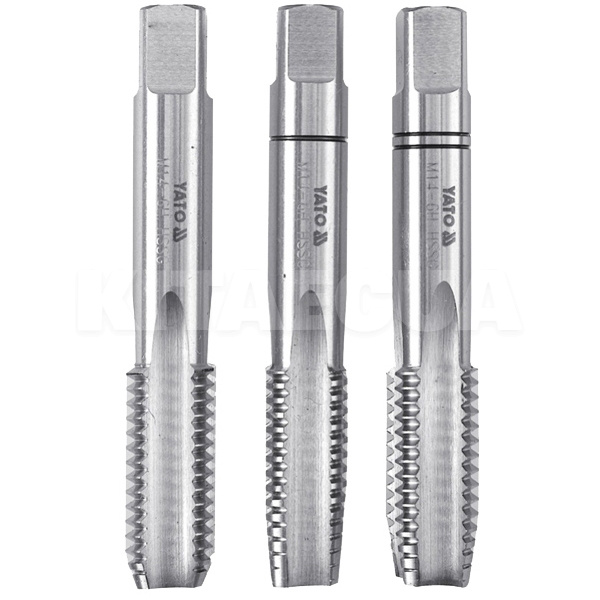 Набор метчиков М20 х 2.5 мм 3 предмета YATO (YT-2943)
