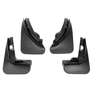 Брызговики Mercedes-Benz C-Klass W204 (2007-2011) комплект 4 шт. Dongmart