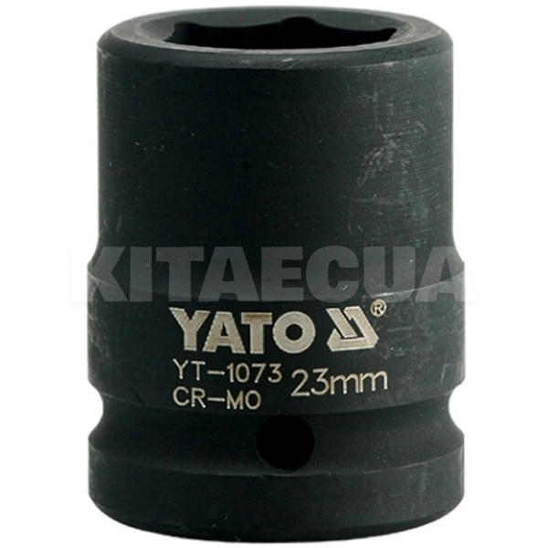 Головка торцевая ударная 6-гранная 23 мм 3/4" 50 мм YATO (YT-1073)