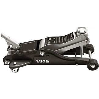 Домкрат гідравлічний підкатний 2т (89мм-359мм) YATO