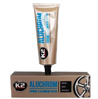 Полірувальна паста для хрому та алюмінію 120г ALUCHROM K2