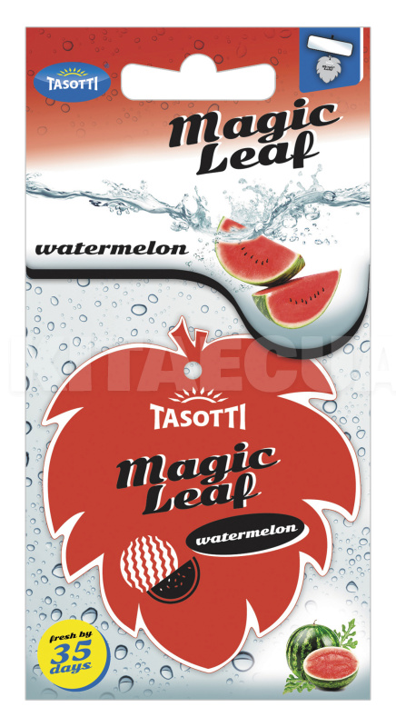Ароматизатор cухой листик "арбуз" Magic Leaf Watermelon TASOTTI (113382)