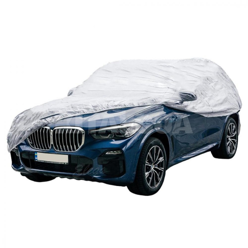 Тент на авто всесезонний EL 100 261 SUV PEVA 440x185x145 см джип/мінівен ELEGANT (106622)
