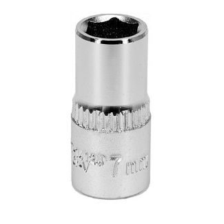 Головка торцевая 6-гранная 7 мм 1/4" YATO