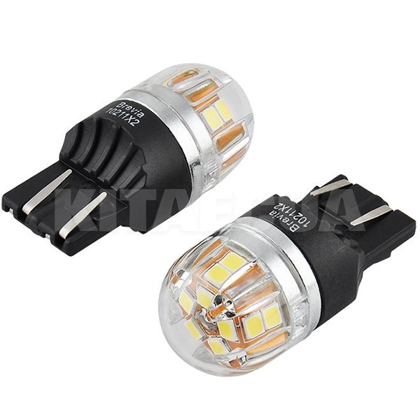 LED лампа для авто S-Power W3x16q 6000K (комплект) BREVIA (10211X2)