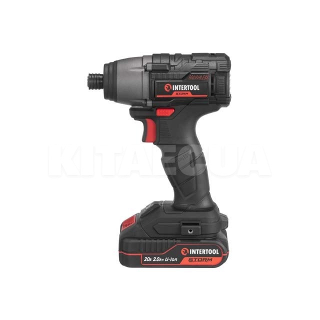 Шуруповерт аккумуляторный 2.0-Ач 200Нм Intertool (WT-0362) - 4