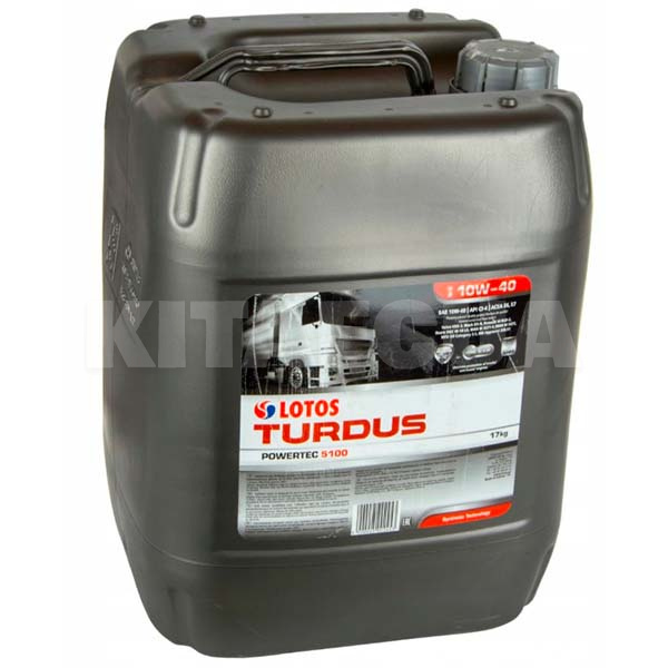 Масло моторне напівсинтетичне 17л 10W-40 TURDUS POWERTEC 5100 LOTOS (WF-P703R00-000)