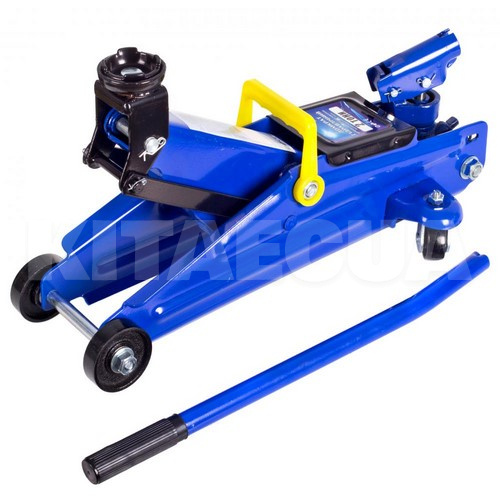 Домкрат гідравлічний підкатний до 2т (125-300мм) пластиковий кейс VITOL (ДП-20065К) - 5