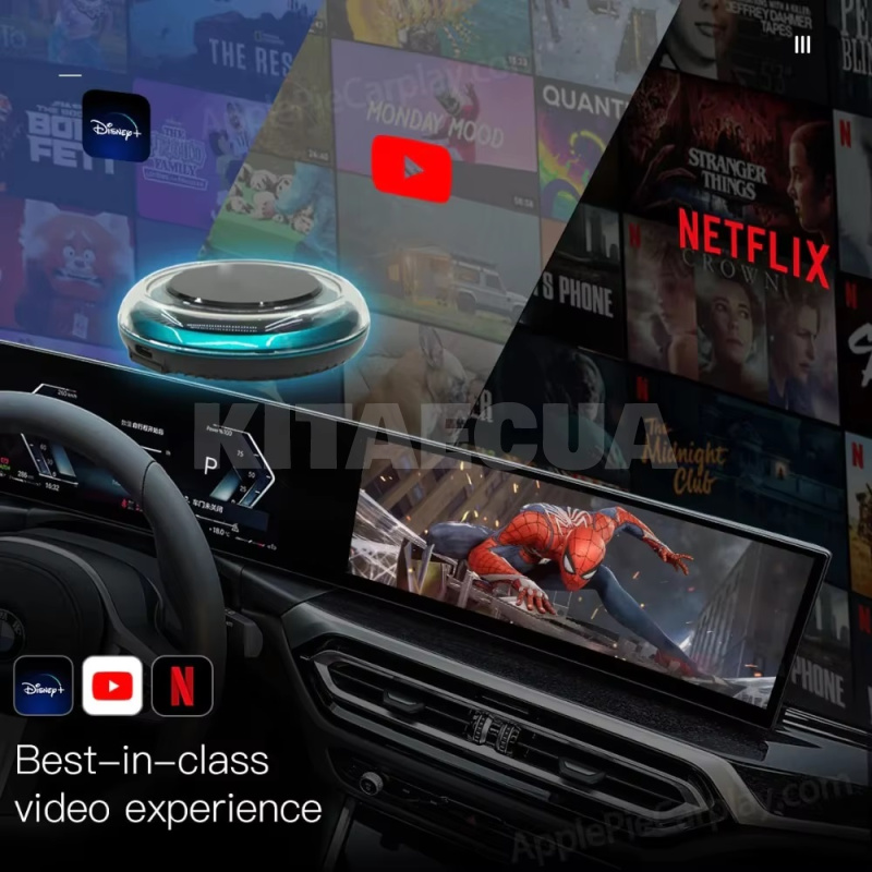 Адаптер Android Ai Box 8+ Rocket 5G Applepie (APP-Roc) - 6