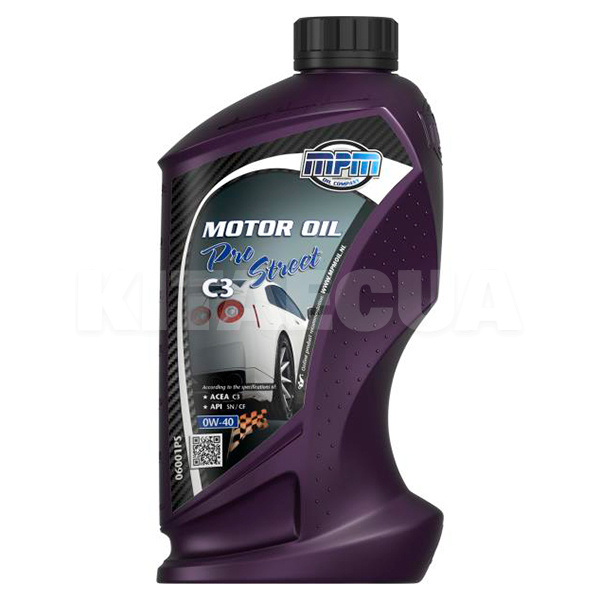 Масло моторне синтетичне 1л 0W-40 MPM (MPM_06001PS)