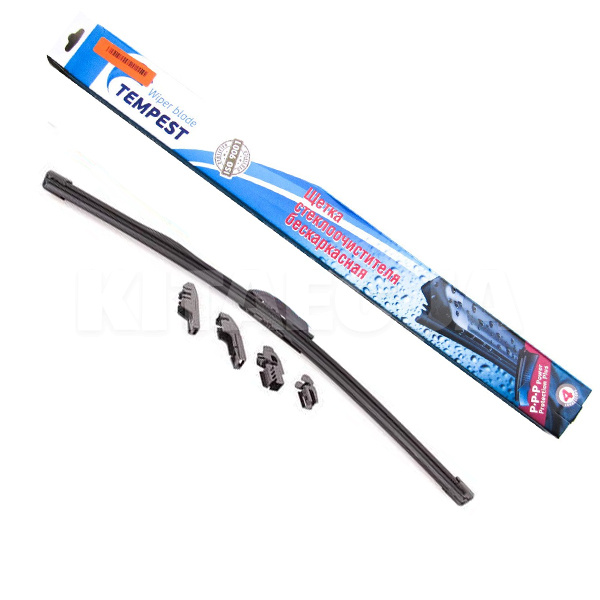 Щетка стеклоочистителя (дворник) 475мм бескаркасная Tempest (TPS-19FL)