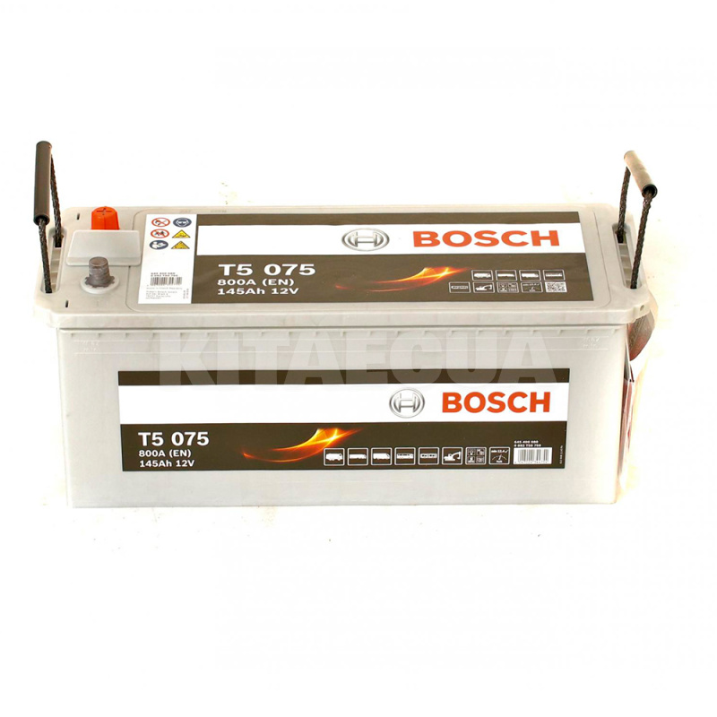 Аккумулятор автомобильный T5 075 145Ач 800А "+" слева BOSCH (0 092 T50 750)
