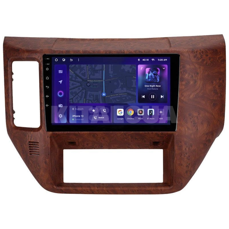 Штатна магнітола MOSS M2 4+32 Gb 9" Nissan Patrol V Y61 2004-2021 (F3) AMS (49363)