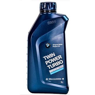 Масло моторное синтетическое 1л 5W-30 Twin power turbo LL-01 BMW