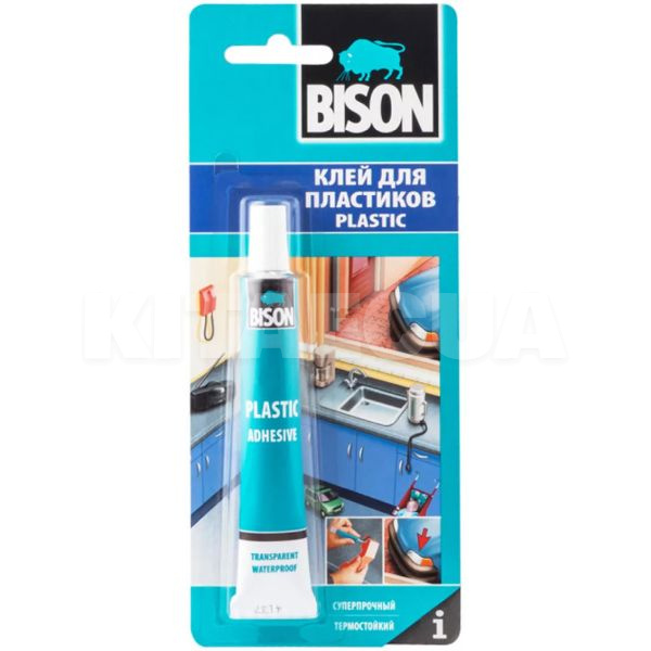 Клей Plastic Adhesive 25мл BISON (6305315)