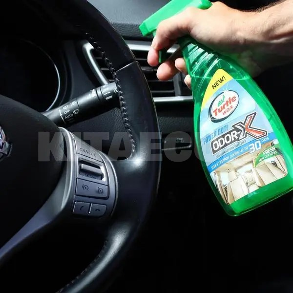 Очищувач оббивки салону 500мл для видалення неприємних запахів Turtle Wax (52896) - 2