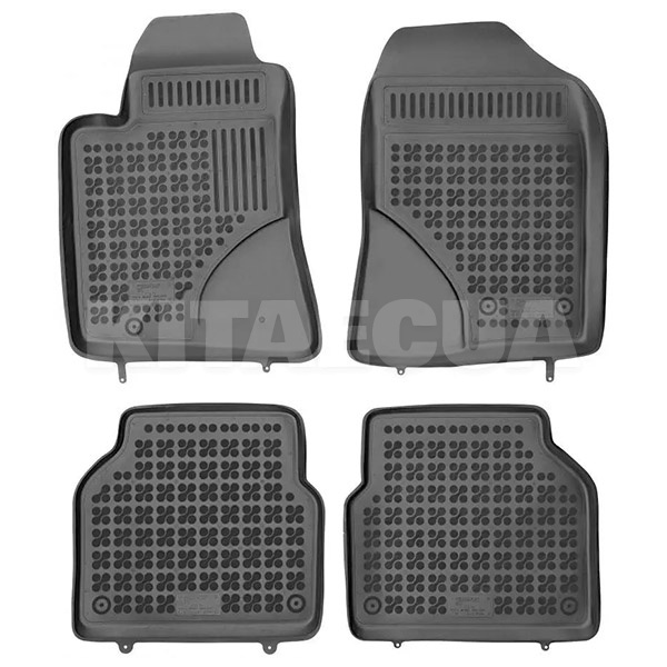 Резиновые коврики в салон Toyota Avensis II (2003-2009) (4шт) 201404 REZAW-PLAST (30584)