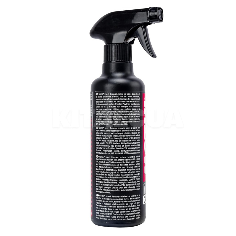 Средство для удаления следов насекомых на мотоцикле E7 Insect Remover 400ml MOTUL (103002) - 2