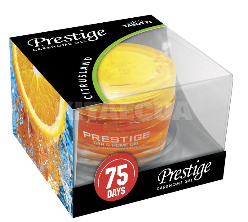 Ароматизатор на панель "цитрусовый" 50мл Gel Prestige Citrus Land TASOTTI (357773)