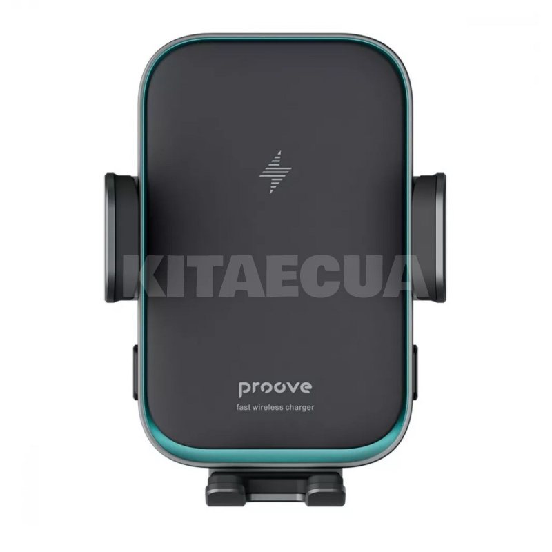 Автомобільний тримач на дефлектор/торпеду Triple Clamp Pro 15W з бездротовою зарядкою PROOVE (479200092) - 3