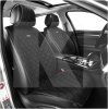 Накидки на сиденья черные с подголовником Nitro CARLIFE (SC40104)