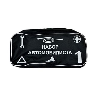 Сумка техдопомоги "Набір автомобіліста" чорна Pokrov Cover