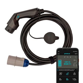 Зарядка для электромобиля 7.4 кВт 32А 1-фаза Type 2 (европейское авто) Home Smart SPARKS