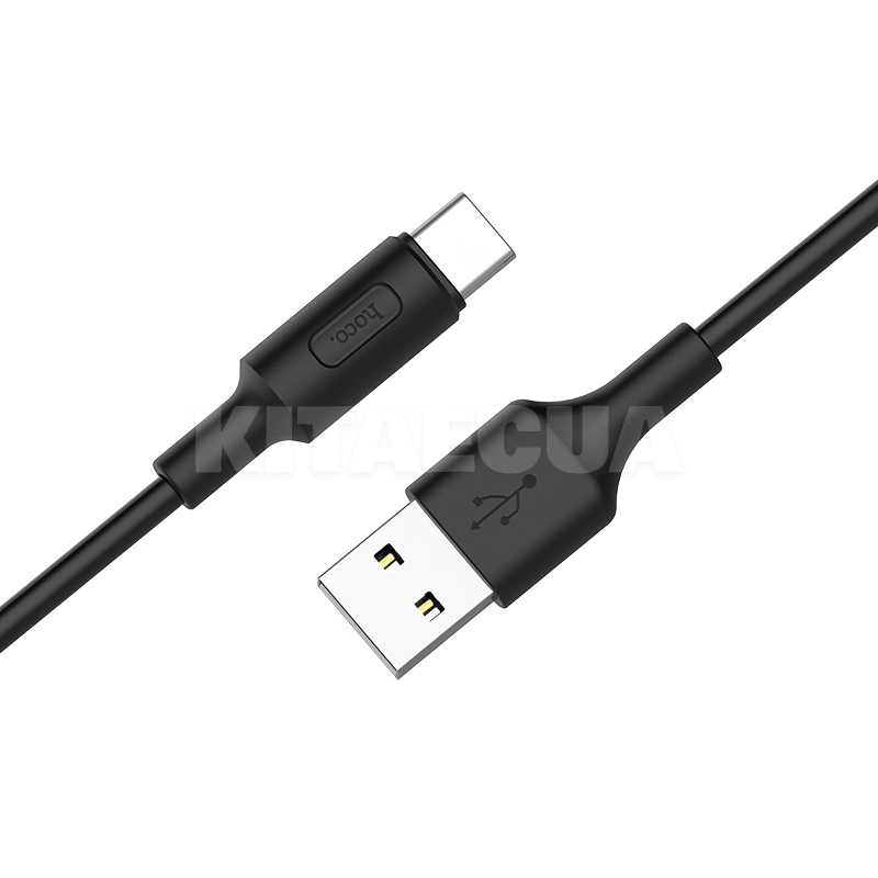 Кабель USB - Type-C 2A X25 1м черный HOCO (6957531080145)