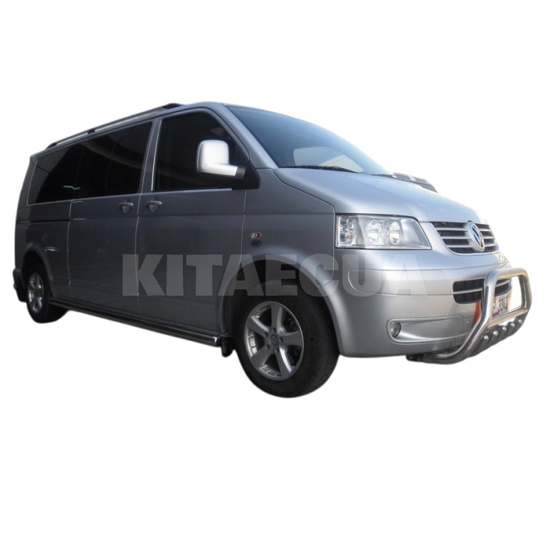 Кенгурятник WT003 Volkswagen T5 Caravelle 2004-2010 50мм нержавеющая сталь CAN (dug759022) - 4