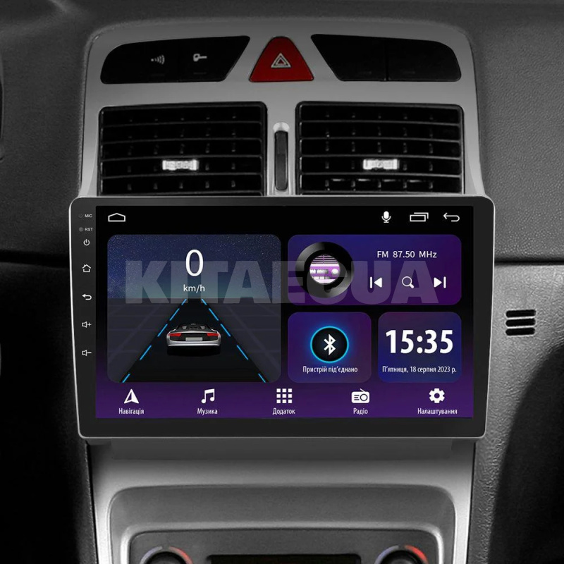 Штатна магнітола E9232 2+32 Gb 9" Peugeot 307 1 2001-2008 SIGMA4car (42087) - 3