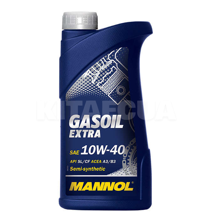 Масло моторное полусинтетическое 1л 10W-40 Gasoil Extra Mannol (MN7508-1) - 2