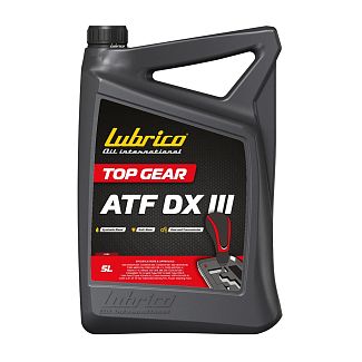 Масло трансмісійне 5л TOP GEAR ATF DX II красное LUBRICO