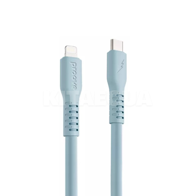 Кабель Type-C Lightning 27W 2м Eternal голубой PROOVE (580860242)