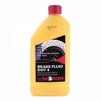 Тормозная жидкость 0.5л DOT4 SHERON