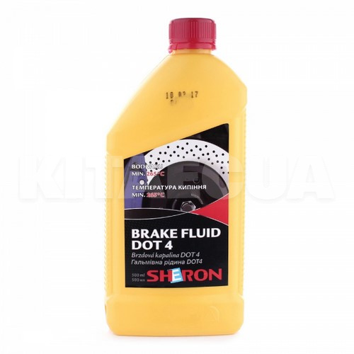 Тормозная жидкость 0.5л DOT4 SHERON (996876)